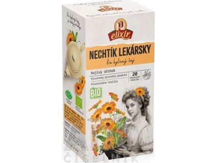 AGROKARPATY BIO Nechtík lekársky - bylinný čaj, prírodný produkt, 20x2 g (40 g)