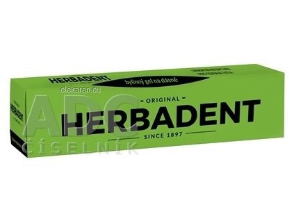 HERBADENT original Bylinný gél na ďasná - 1x25 g