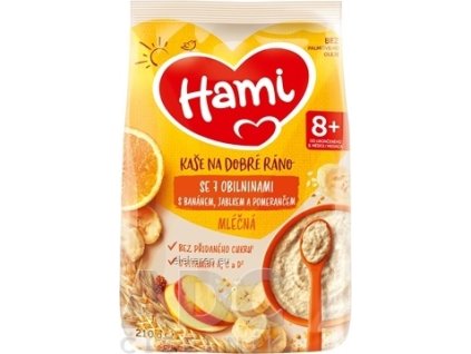 Hami mliečna kaša so 7 obilninami na dobré ráno - 1x210 g