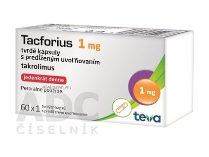 Tacforius 1 mg - 1x60 ks