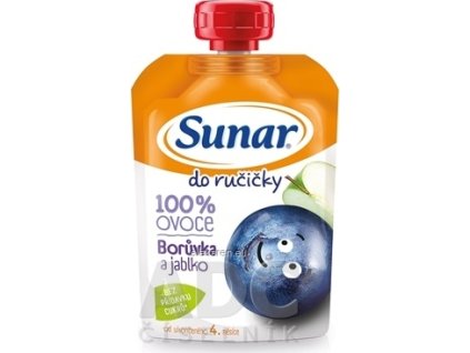 Sunar Do ručičky Čučoriedka a jablko - 1x100 g