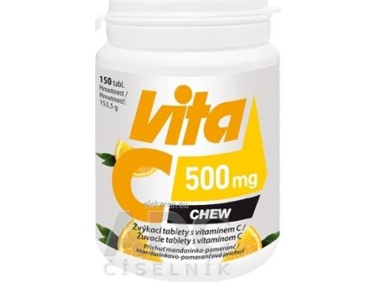 Vitabalans Vita C 500 mg CHEW - 1x150 ks