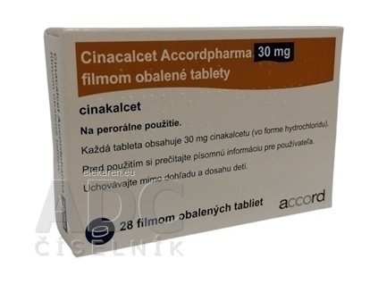 Cinacalcet Accordpharma 30 mg - 1x28 ks