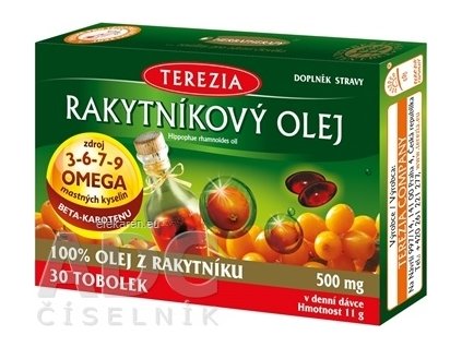TEREZIA RAKYTNÍKOVÝ OLEJ - 1x30 ks