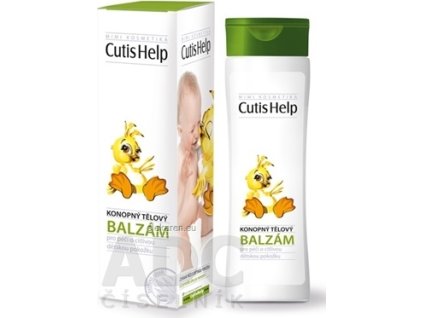 CutisHelp mimi konopný telový balzam - 1x200 ml