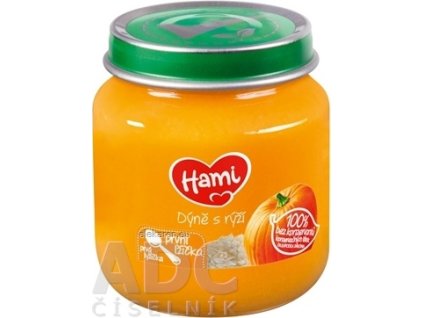 Hami zeleninový príkrm Tekvica s ryžou - 1x125 g
