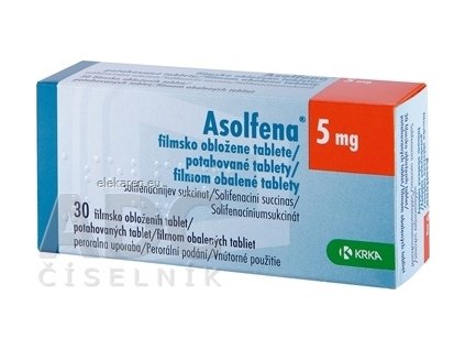 ASOLFENA 5MG TBL FLM 1X30KS