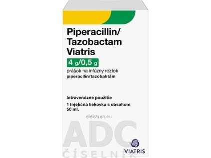Piperacillin/Tazobactam Viatris 4 g/0,5 g - 1x1 lag