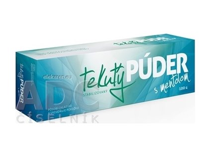 HERBACOS TEKUTÝ PÚDER S MENTOLOM - 1x100 g