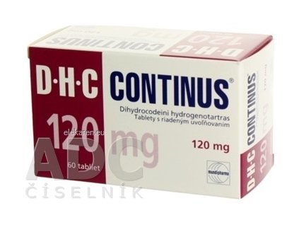 DHC CONTINUS 120MG TBL MOD 60X120MG