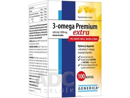 GENERICA 3-omega Premium extra - 1x100 ks