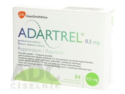 ADARTREL 0,50 mg - 1x84 ks
