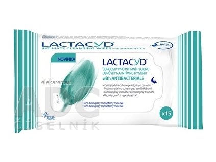 LACTACYD with ANTIBACTERIALS - 1x15 ks