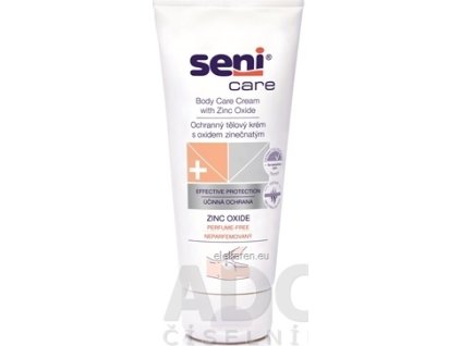 Seni Care Ochranný telový krém s oxidom zinočnatým - 1x200 ml
