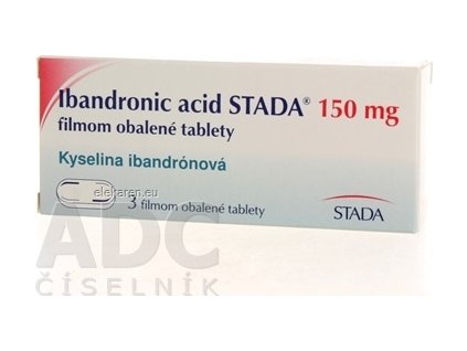 IBANDRONIC ACID STADA 3X150MG TBL F