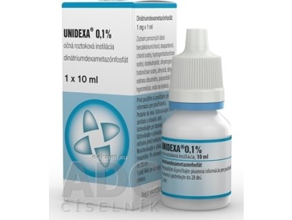 UNIDEXA 0,1 % INT OPO (PE) 10 ML