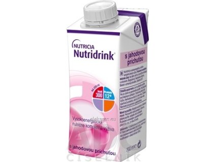 NUTRIDRINK JAHODA 1X200ML TETRAPACK