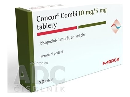 Concor Combi 10 mg/5 mg - 1x30 ks