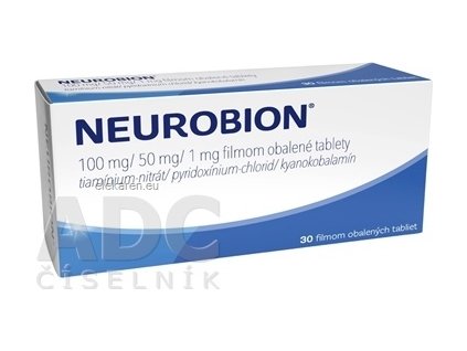 Neurobion 100 mg/50 mg/1 mg - 1x30 ks