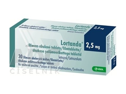 Lortanda 2,5 mg - 1x30 ks