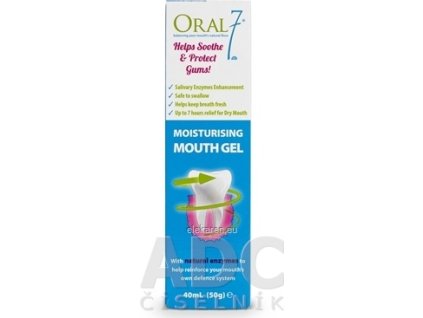 OralSeven zvlhčujúci ústny gél - 1x40 ml