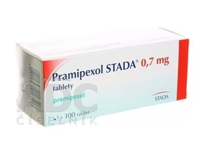 Pramipexol STADA 0,7 mg - 1x100 ks