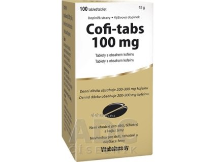Vitabalans Cofi-tabs - 1x100 ks