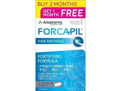 FORCAPIL 2+1 PROMOPACK - cps 120+60 zadarmo (180 ks)