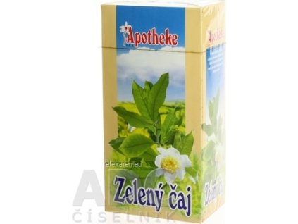 APOTHEKE ZELENÝ ČAJ - 20x1,5 g (30 g)