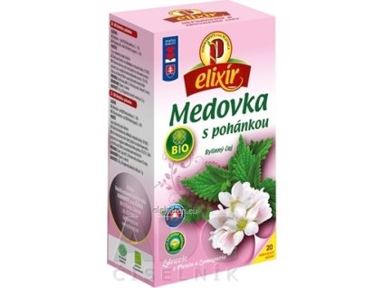 AGROKARPATY BIO Medovka s pohánkou - bylinný čaj, balené vrecúška, 20x1,5 g (30 g)