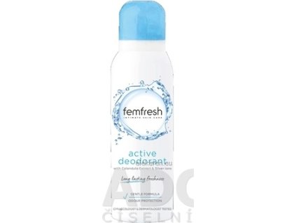 Femfresh Active Intímny deodorant - 1x125 ml