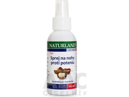 NATURLAND SPREJ NA NOHY PROTI POTENIU - 1x100 ml