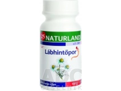 NATURLAND Zásyp na nohy a do topánok - 1x100 g