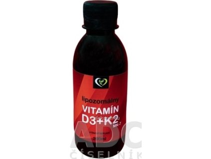 Zdravý svet Lipozomálny VITAMÍN D3 + K2 - 1x200 ml