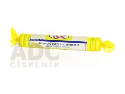 INTACT HROZNOVÝ CUKOR s vitamínom C - 1x40 g