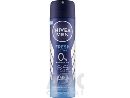 NIVEA MEN DEODORANT FRESH ACTIVE - 1x150 ml