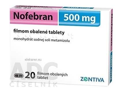 NOFEBRAN 500MG TBL FLM 20X500MG