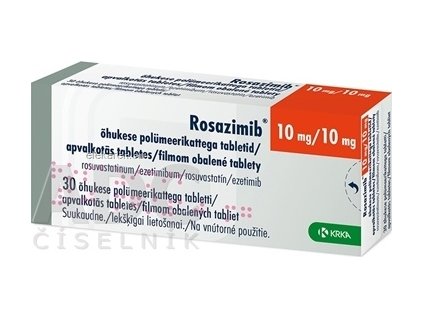 Rosazimib 10 mg/10 mg - 1x30 ks