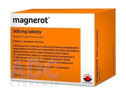 Magnerot 500 mg - 1x200 ks
