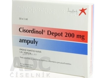 CISORDINOL DEPOT 200 mg - sol inj 10x1 ml (10 ml)