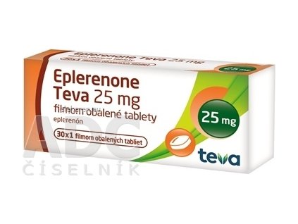 Eplerenone Teva 25 mg - 1x30 ks