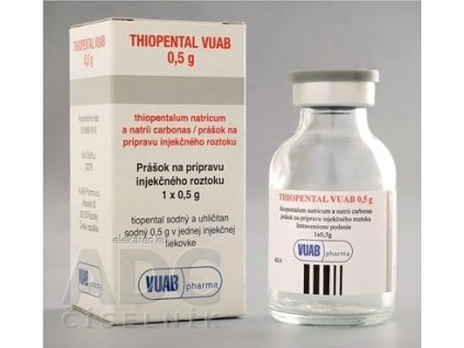 THIOPENTAL VUAB 0,5G PLV INO 1LAG
