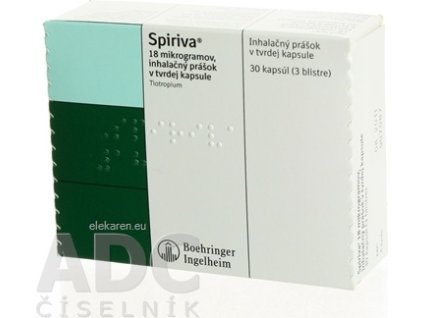 Spiriva 18 mikrogramov - 1x30 ks