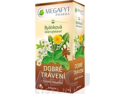 MEGAFYT Bylinková lekáreň DOBRÉ TRÁVENIE - bylinný čaj 20x1,5 g (30 g)