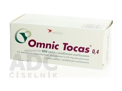 OMNIC TOCAS 0.4TBL PLG 100X0.4MG