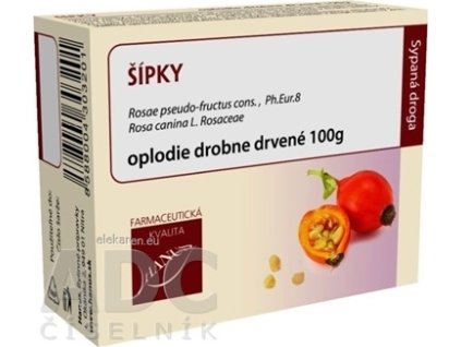 HANUS ŠÍPKY Oplodie drobné drvené - 1x100 g