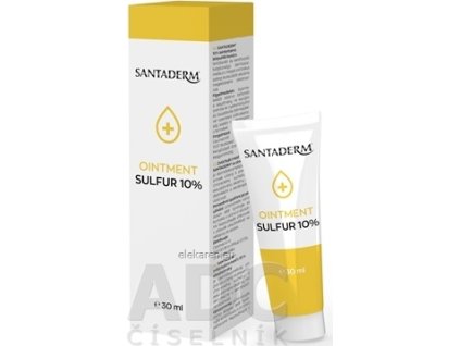 SANTADERM OINTMENT SULFUR 10% - 1x30 ml
