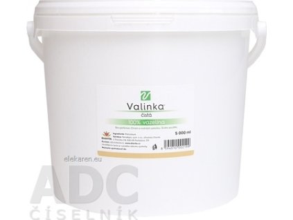 Valinka čistá 100% vazelína - 1x5000 ml