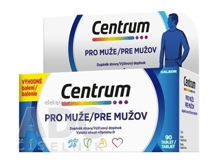 Centrum pre mužov - 1x90 ks