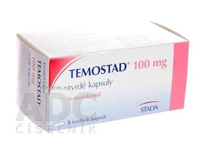 TEMOSTAD CPS DUR 5X100MG